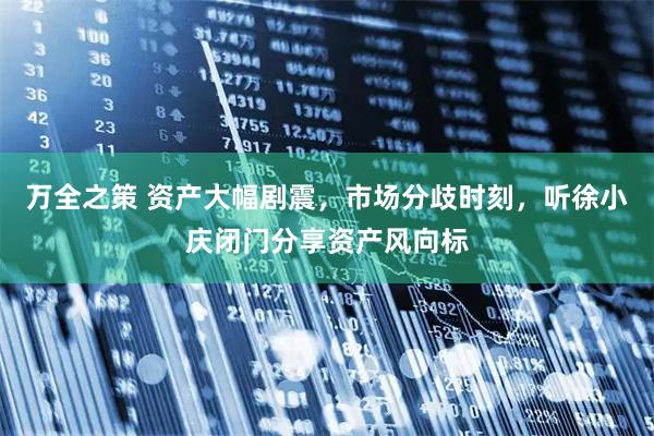 万全之策 资产大幅剧震，市场分歧时刻，听徐小庆闭门分享资产风向标